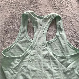 Mint Green Lululemon Workout Top